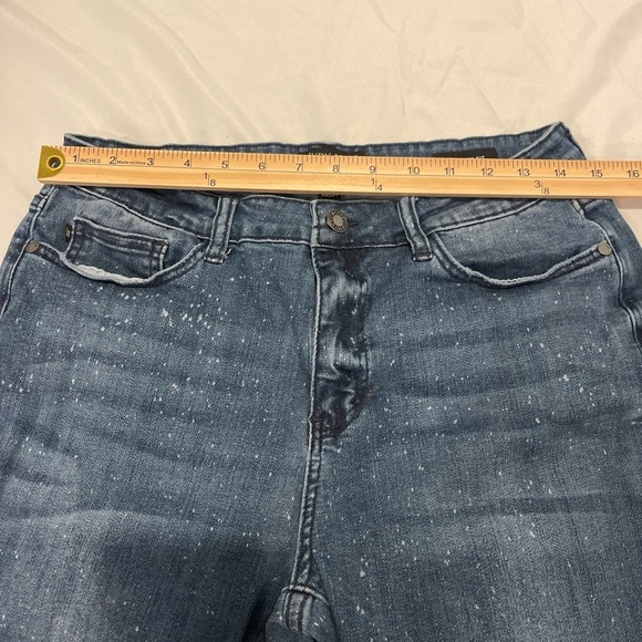Judy Blue Relaxed Fit Jeans Size 13/31 Finding Fireflies Speckled - Picture 8 of 10